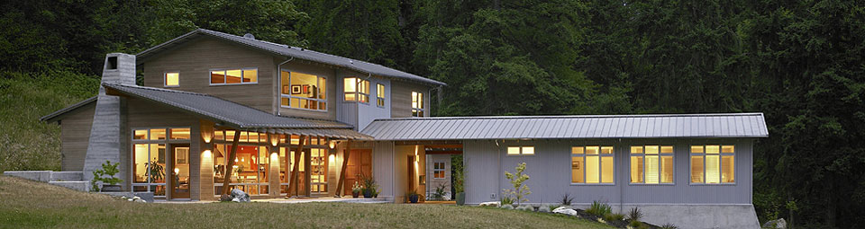 Vashon residence exterior